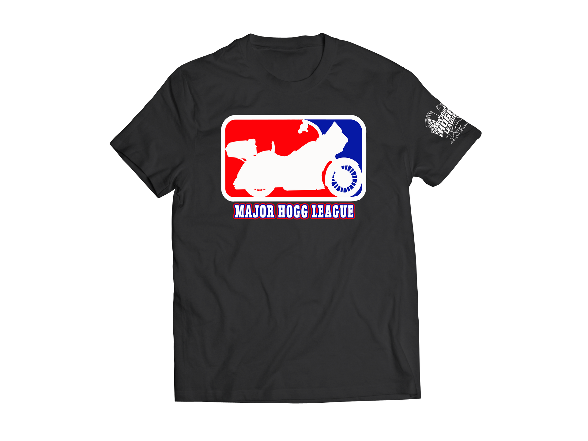 A collection of short sleeve Major Hogg League T Shirts